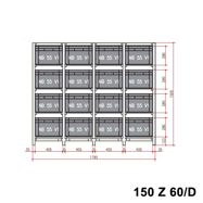 základní pole, 16 ks nádob NB 55 V1